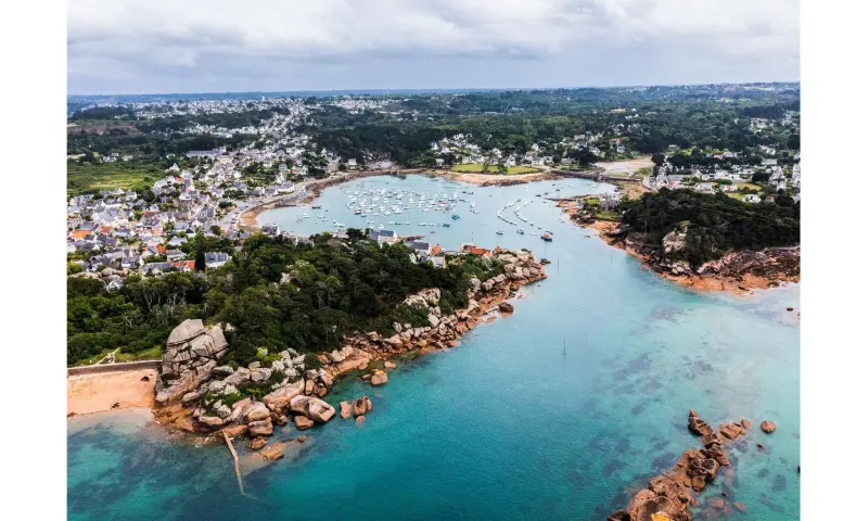 Vue du programme à Perros Guirec