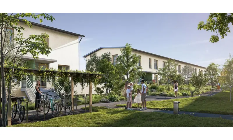 Vue du programme à Cergy