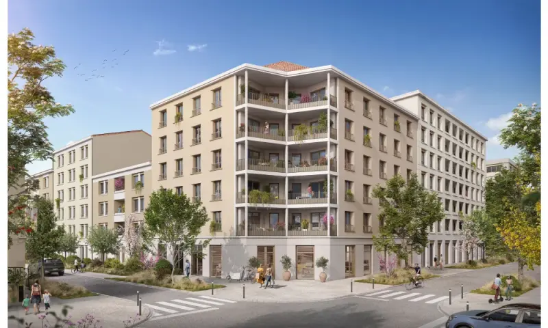 Vue du programme à Oullins
