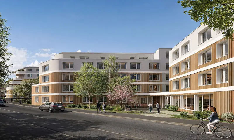 Vue du programme à Villeneuve D'ascq