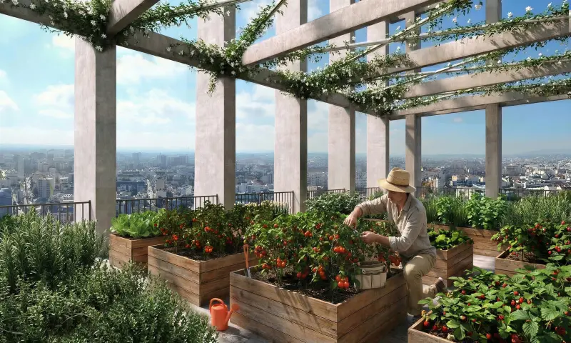 Vue du programme à Lyon 8e