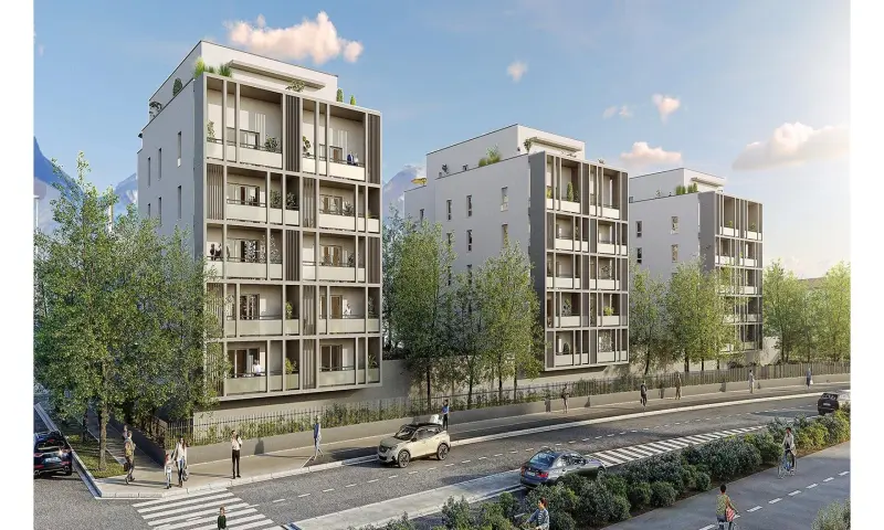 Vue du programme à Echirolles