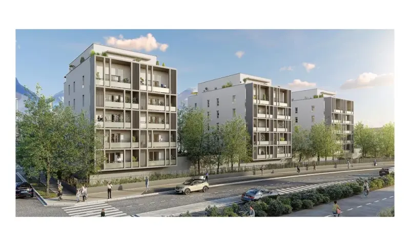 Vue du programme à Echirolles