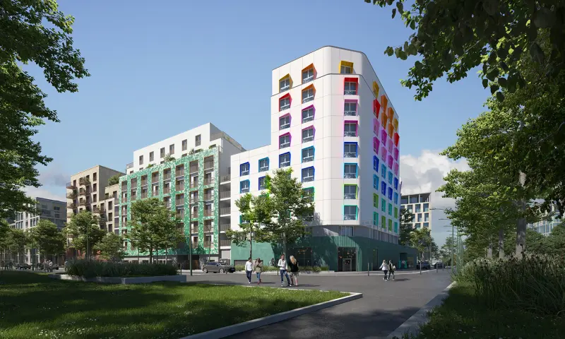 Vue du programme à Saint Ouen