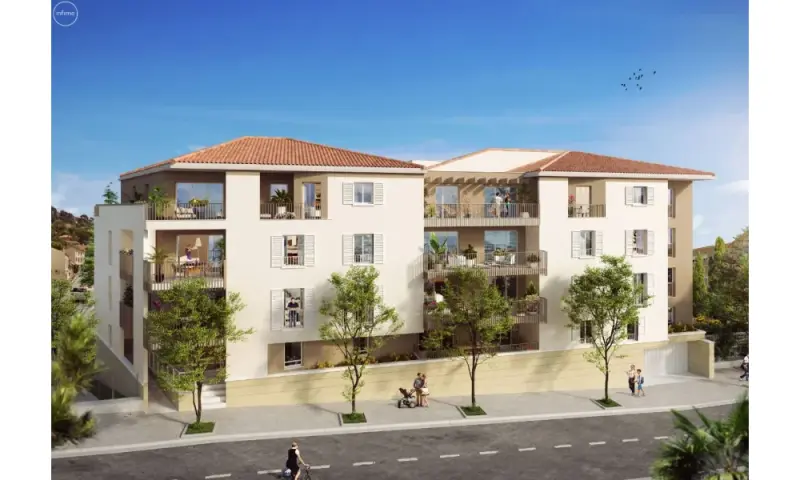 Vue du programme à Hyères