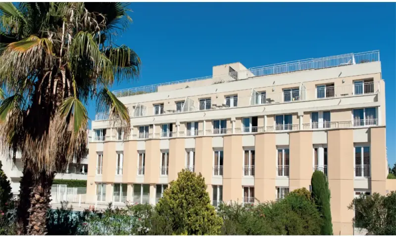 Vue du programme à Villeneuve Loubet