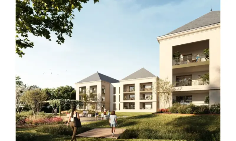 Vue du programme à Saint Cyr Sur Loire