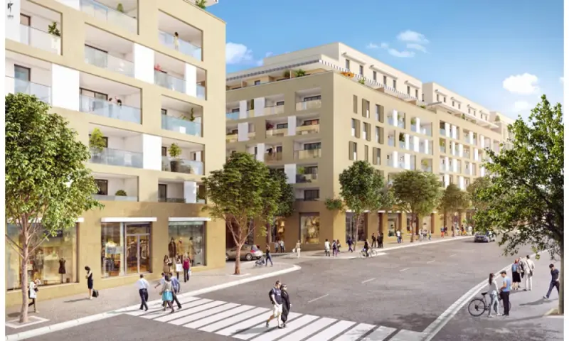 Vue du programme à Aix En Provence