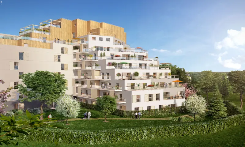 Vue du programme à Meudon