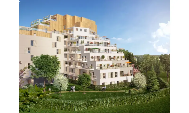 Vue du programme à Meudon
