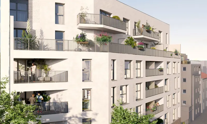 Vue du programme à Villejuif