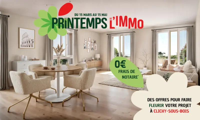 Programme immobilier neuf à Clichy Sous Bois