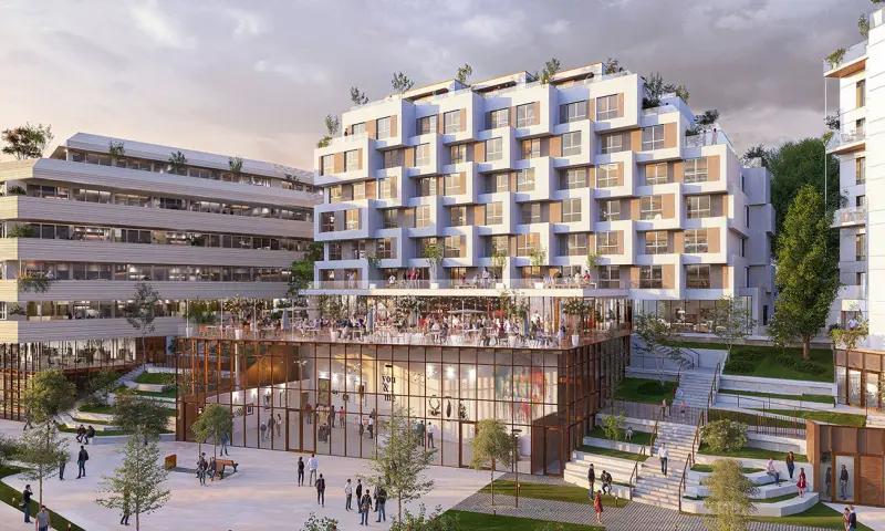 Vue du programme à Rouen