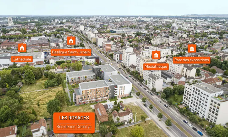 Vue du programme à Troyes