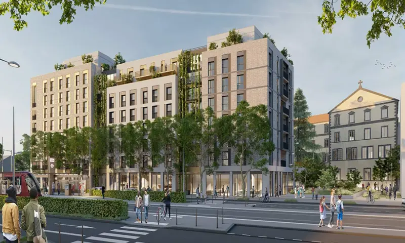 Vue du programme à Clermont Ferrand