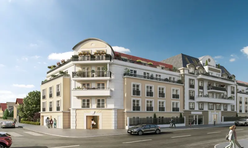 Vue du programme à Blanc Mesnil