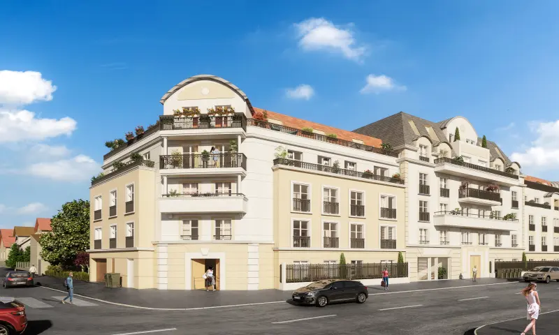 Vue du programme à Blanc Mesnil