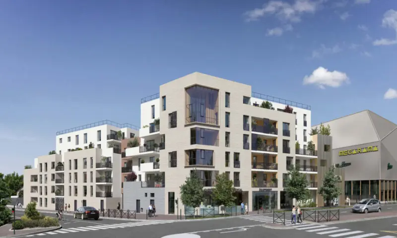 Vue du programme à Montigny Les Cormeilles