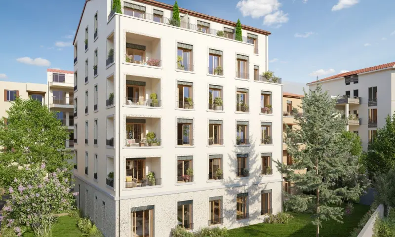 Vue du programme à Lyon 03