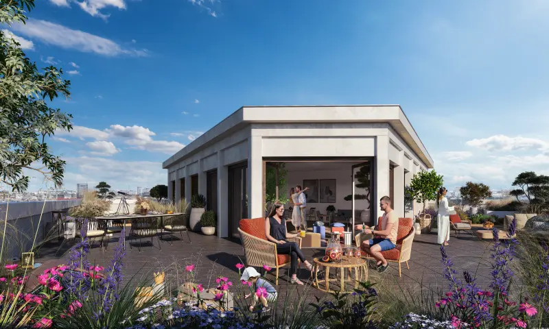 Vue du programme à Villejuif