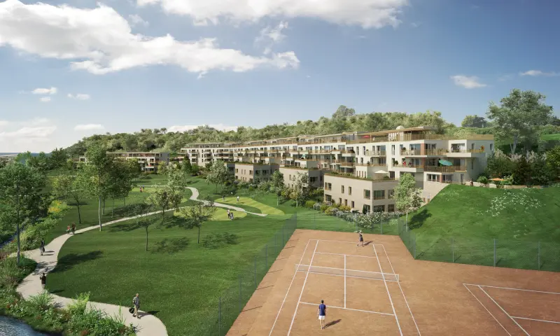 Vue du programme à Thiverval Grignon