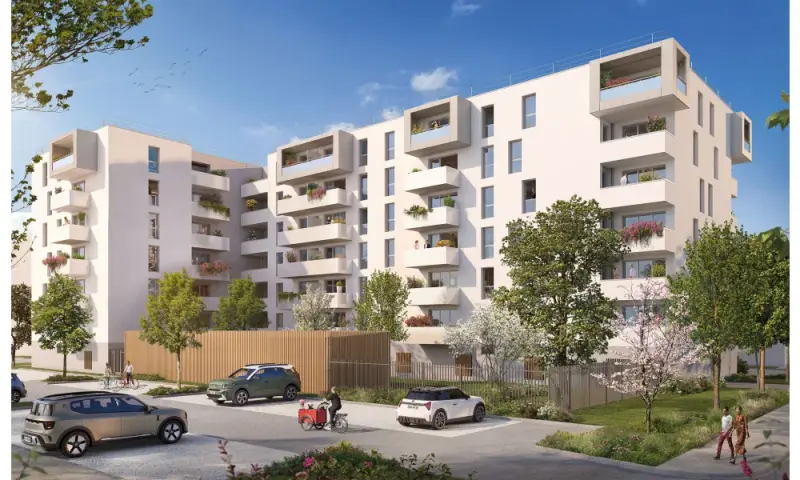 Vue du programme à Lormont