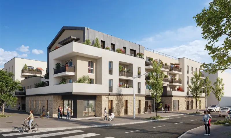 Vue du programme à Melun