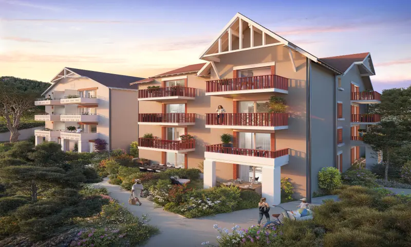 Vue du programme à Saint Brevin Les Pins