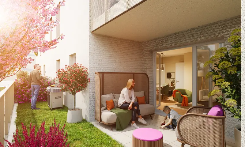Vue du programme à Bourg En Bresse
