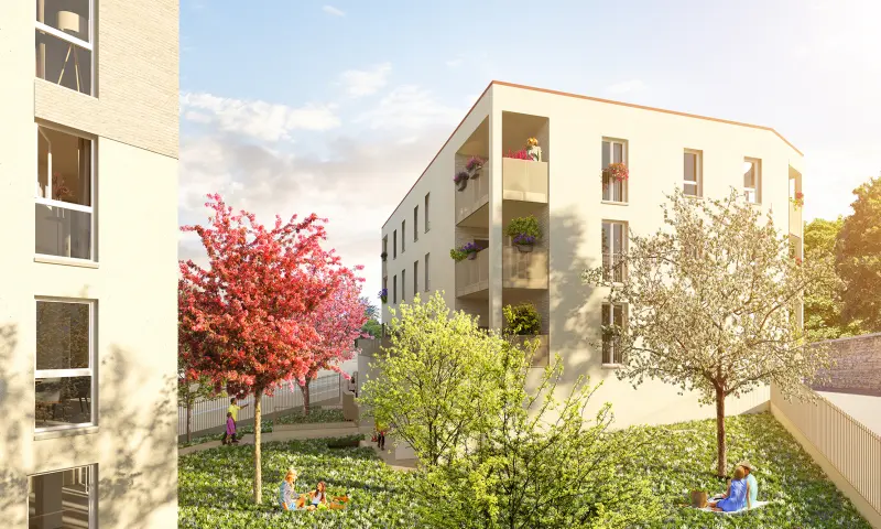 Vue du programme à Bourg En Bresse