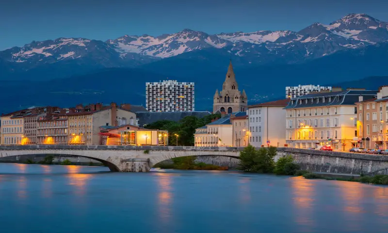 Vue du programme à Grenoble
