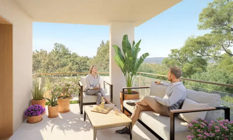 Vue du programme à Aix En Provence