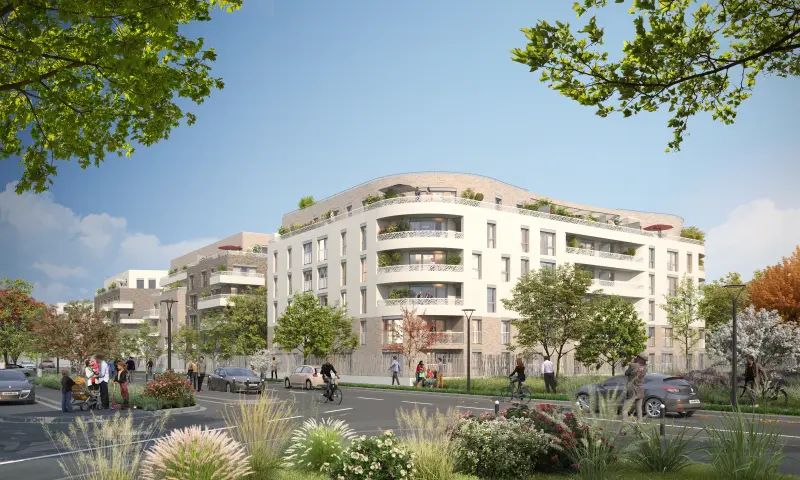 Vue du programme à Aulnay Sous Bois