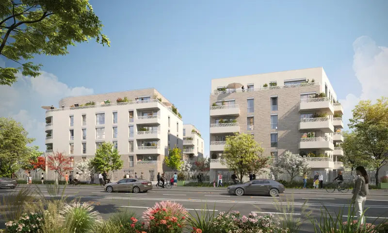 Vue du programme à Aulnay Sous Bois