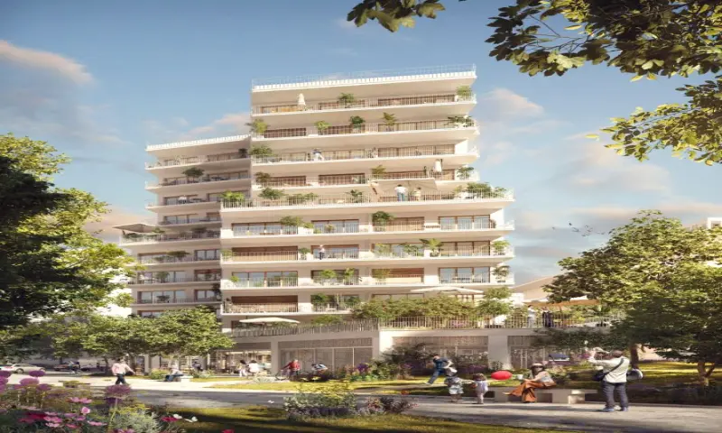 Vue du programme à Nanterre