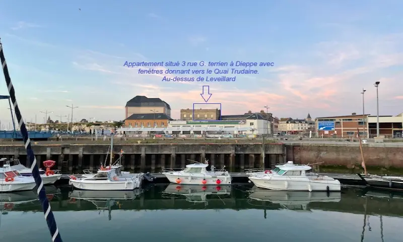 Vue du programme à Dieppe