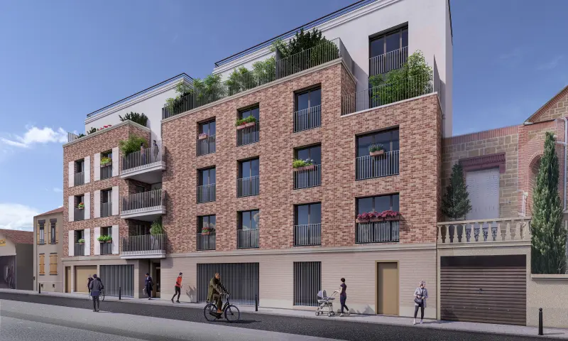 Vue du programme à Saint Denis