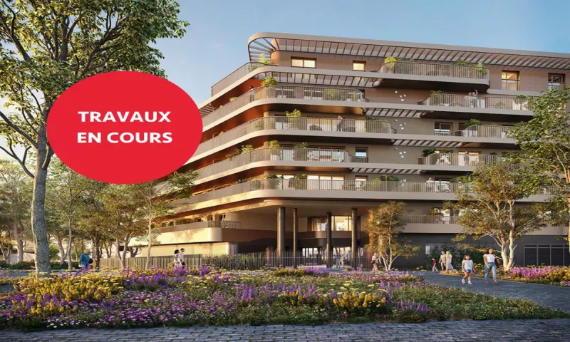 Vue du programme à Gennevilliers
