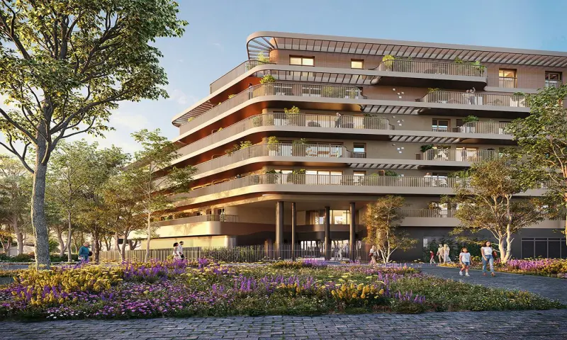 Vue du programme à Gennevilliers