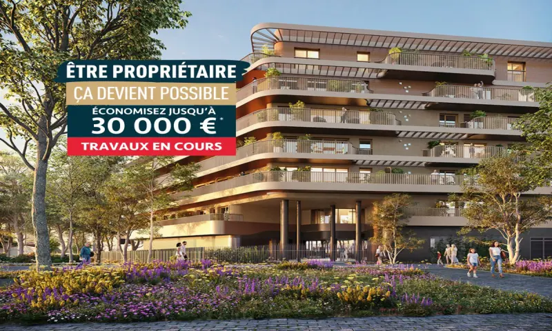 Vue du programme à Gennevilliers