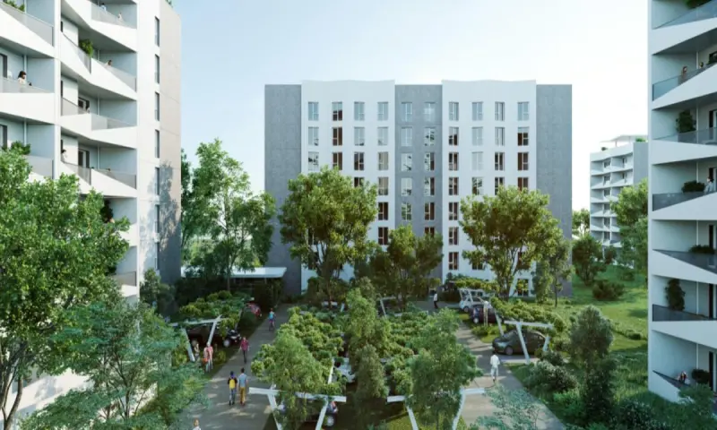 Vue du programme à Pessac