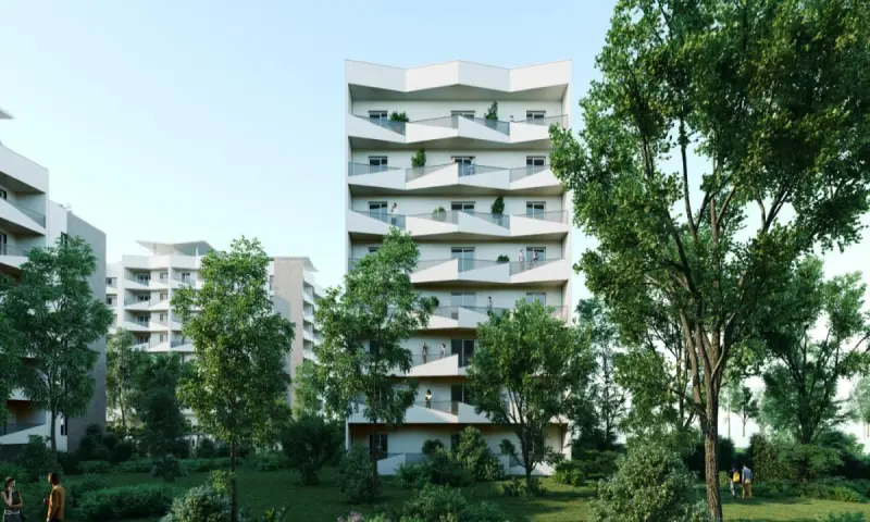 Vue du programme à Pessac