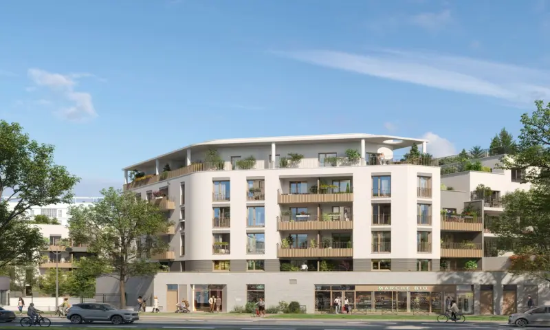 Vue du programme à Rueil Malmaison