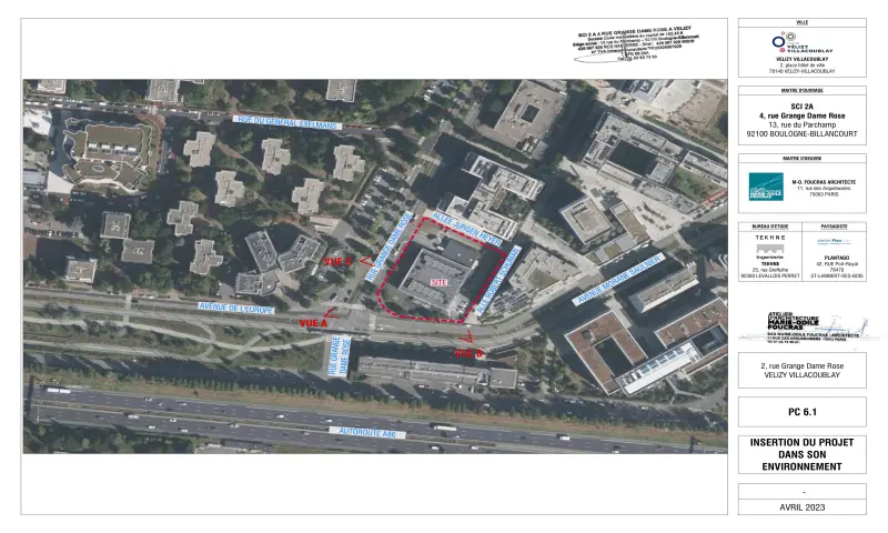 Vue du programme à Velizy Villacoublay