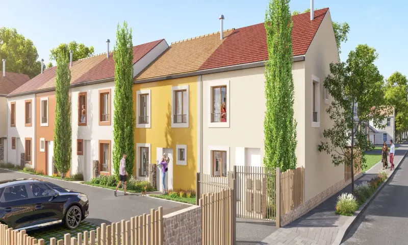 Vue du programme à Le Plessis Pate