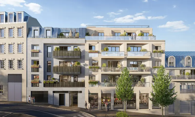 Vue du programme à Meudon
