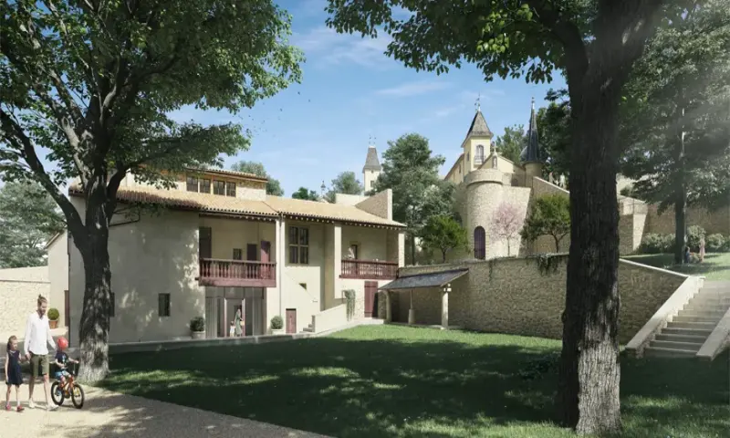 Vue du programme à Couzon Au Mont D'or
