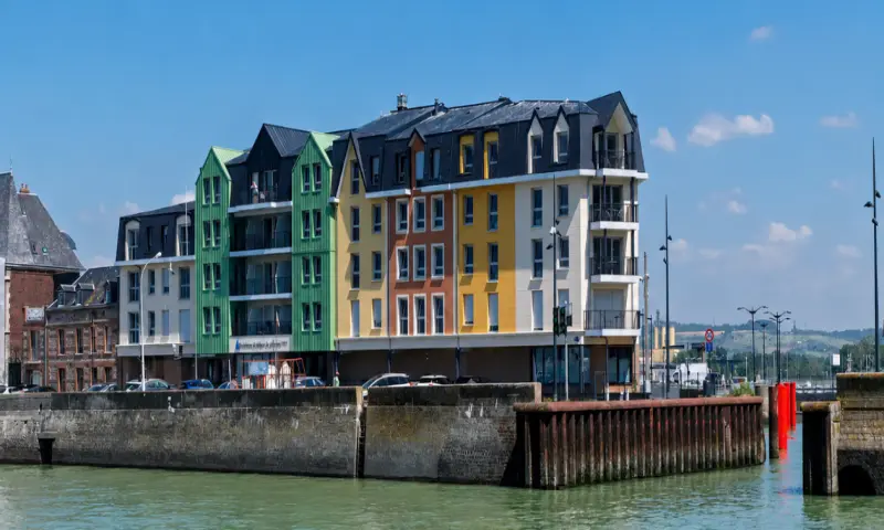 Vue du programme à Le Treport