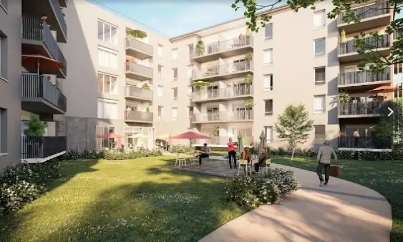 Vue du programme à Bourg En Bresse