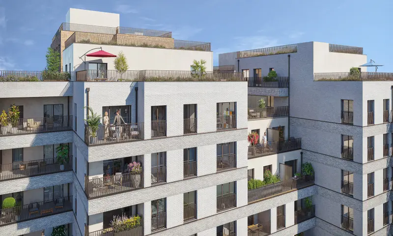 Vue du programme à Montrouge